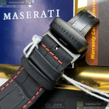 Buy Shop Maserati Automatic Skeleton Black Dial Black Leather Strap Watch For Men - R8821108021 USA Online