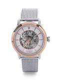 Buy Shop Maserati Epoca Automatic White Dial Silver Mesh Bracelet Watch For Men - R8823118001 USA Online