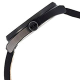 Buy Shop Tommy Hilfiger Monogram Pop Quartz Black Dial Black Leather Strap Watch For Men - 1791773 USA Online
