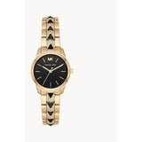 Buy Shop Michael Kors Runway Mercer Quartz Black Dial Two Tone Steel Strap Watch For Women - MK6672 USA Online