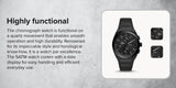 Buy Shop Fossil Everett Chronograph Black Dial Black Steel Strap Watch for Men - FS5797 USA Online
