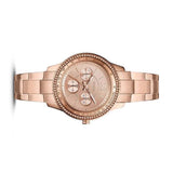 Buy Shop Fossil Stella Sport Multifunction Rose Gold Dial Rose Gold Steel Strap Watch for Women - ES5106 USA Online