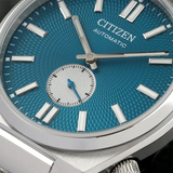 Citizen Tsuyosa Automatic Blue Dial Silver Steel Strap Watch For Men - NK5010-51L