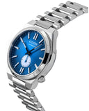 Citizen Tsuyosa Automatic Blue Dial Silver Steel Strap Watch For Men - NK5010-51L