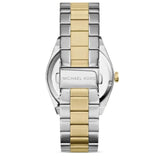 Buy Shop Michael Kors Channing Blue Dial Two Tone Steel Strap Watch For Women - MK5893 USA Online