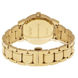 Buy Shop Burberry The City White Dial Gold Steel Strap Watch for Women - BU9103 USA Online