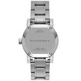 Burberry The City Diamonds Silver Dial Silver Steel Strap Watch for Women - BU9220