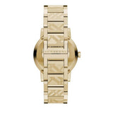 Burberry The City Gold Dial Gold Steel Strap Watch for Men - BU9038