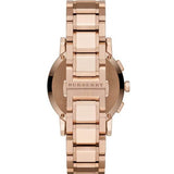 Buy Shop Burberry The City White Dial Rose Gold Steel Strap Watch for Women - BU9004 USA Online