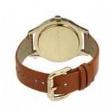 Buy Shop Marc Jacobs Baby Dave White Dial Brown Leather Strap Watch for Women - MBM1261 USA Online