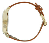 Buy Shop Marc Jacobs Blade White Dial Brown Leather Strap Watch for Women - MBM1218 USA Online