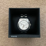 Buy Shop Marc Jacobs Blade White Dial SIlver Steel Strap Watch for Women - MBM3100 USA Online