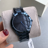 Buy Shop Michael Kors Runway Quartz Blue Dial Blue Steel Strap Watch For Women - MK3419 USA Online