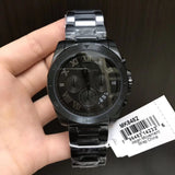 Buy Shop Michael Kors Brecken Chronograph Black Dial Black Steel Strap Watch For Men - MK8482 USA Online