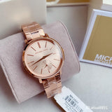 Buy Shop Michael Kors Jaryn Quartz Rose Gold Dial Rose Gold Steel Strap Watch For Women - MK3501 USA Online
