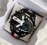 Buy Shop Diesel Mr. Daddy 2.0 Quartz Black Dial Black Nylon Strap Watch For Men - DZ7433 USA Online