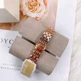 Buy Shop Michael Kors Melissa Analog Rose Gold Dial Rose Gold Steel Strap Watch For Women - MK4396 USA Online