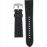 Buy Shop Emporio Armani Chronograph Black Dial Black Rubber Strap Watch For Men - AR5865 USA Online