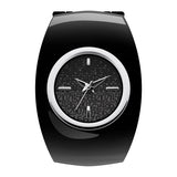 Buy Shop Emporio Armani Casual Analog Black Dial Black Leather Strap Watch For Women - AR0739 USA Online