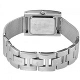 Buy Shop Guess Nouveau Diamonds Silver Dial Silver Mesh Bracelet Watch for Women - W0127L1 USA Online