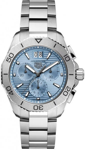 Buy Shop Tag Heuer Aquaracer Professional 200 Date Blue Dial Silver Steel Strap Watch for Men - CBP1112.BA0627 USA Online