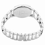 Buy Shop Calvin Klein Stately White Dial Silver Steel Strap Watch for Women - K3G23126 USA Online