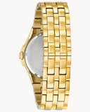 Bulova Crystal Collection Champagne Dial Two Tone Steel Strap Watch for Women - 98B174