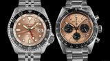 Buy Shop Seiko 5 Sports GMT Thong Sia Limited Edition Brown Dial Silver Steel Strap Watch for Men - SSK043K1 USA Online
