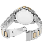 Buy Shop Michael Kors Brecken Chronograph White Dial Two Tone Steel Strap Watch For Men - MK9064 USA Online