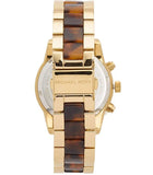 Buy Shop Michael Kors Ritz Gold Dial Two Tone Steel Strap Watch for Women - MK6322 USA Online