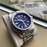 Buy Shop Breitling Colt Automatic 44mm Blue Dial Silver Steel Strap Mens Watch - A1738811/C906/173A USA Online