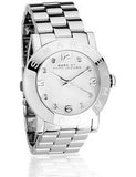Buy Shop Marc Jacobs Amy Silver Dial Silver Steel Strap Watch for Women - MBM3181 USA Online