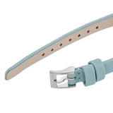 Buy Shop Gucci G-Frame Pastel Blue Mother of Pearl Dial Blue Leather Strap Watch For Women - YA128531 USA Online