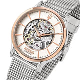 Buy Shop Maserati Epoca Automatic White Dial Silver Mesh Bracelet Watch For Men - R8823118001 USA Online