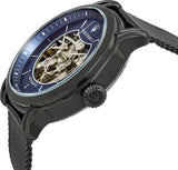 Buy Shop Maserati Epoca Automatic Skeleton Blue Dial Mesh Bracelet Watch For Men - R8823118002 USA Online