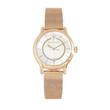 Maserati Epoca Mother of Pearl Dial Rose Gold Mesh Strap Watch For Women - R8853118506