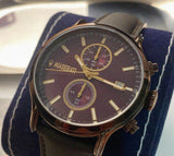 Buy Shop Maserati Epoca Chronograph Brown Dial Brown Leather Watch For Men - R8871618006 USA Online