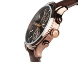 Buy Shop Maserati Epoca Chronograph Brown Dial Brown Leather Watch For Men - R8871618006 USA Online