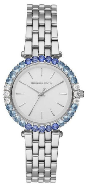 Buy Shop Michael Kors Darci Quartz White Dial Silver Steel Strap Watch For Women - MK4516 USA Online