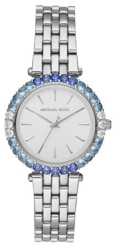 Buy Shop Michael Kors Darci Quartz White Dial Silver Steel Strap Watch For Women - MK4516 USA Online