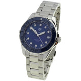 Buy Shop Tag Heuer Aquaracer Diamonds Blue Dial Silver Steel Strap Watch for Women - WAY131L.BA0748 USA Online