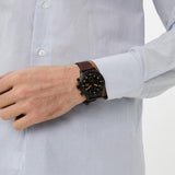 Buy Shop Fossil Retro Pilot Chronograph Brown Dial Brown Leather Strap Watch for Men - FS5833 USA Online