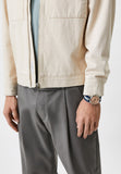 Buy Shop Emporio Armani Luigi Analog Beige Dial Two Tone NATO Strap Watch For Men - AR11212 USA Online