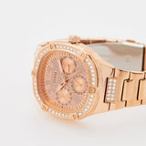 Buy Shop Guess Duchees Quartz Rose Gold Dial Rose Gold Steel Strap Watch For Women - GW0558L3 USA Online