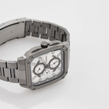 Buy Shop Fossil Inscription Multifunction Silver Dial Grey Steel Strap Watch for Men - BQ2657 USA Online