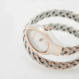 Buy Shop Just Cavalli Novara Silver Dial Two Tone Steel Strap Watch for Women - JC1L264M0075 USA Online