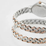 Buy Shop Just Cavalli Novara Silver Dial Two Tone Steel Strap Watch for Women - JC1L264M0075 USA Online