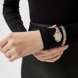 Buy Shop Just Cavalli Novara Silver Dial Two Tone Steel Strap Watch for Women - JC1L264M0075 USA Online