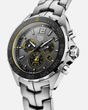 Tag Heuer Formula 1 Ayrton Senna Special Edition Grey Dial Silver Steel Strap Watch for Men - CAZ101AF.BA0637