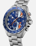 Buy Shop Tag Heuer Formula 1 Gulf Edition Chronograph Blue Dial Silver Steel Strap Watch for Men - CAZ101AT.BA0842 USA Online